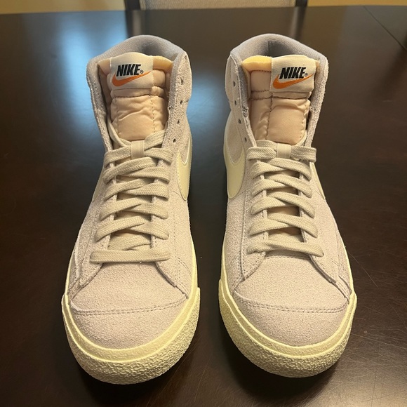 New Nike Blazer Mid 77 Premium Light Gray Sneaker Shoes Size US 7.5 - Picture 4 of 13